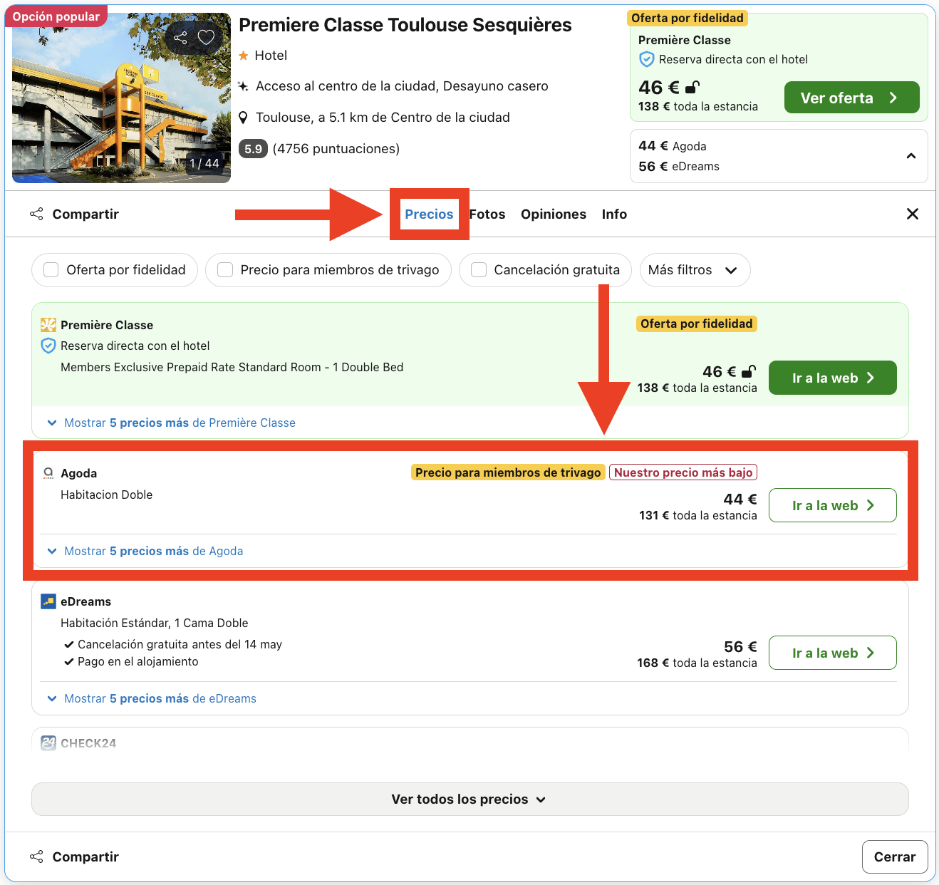 Vuelos a Toulouse + 3 noches por 99€