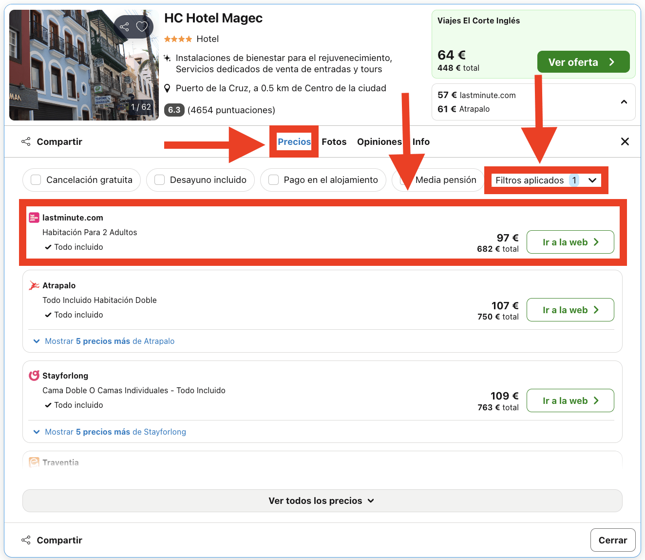 All Inclusive en Tenerife: hotel 4* por 48€