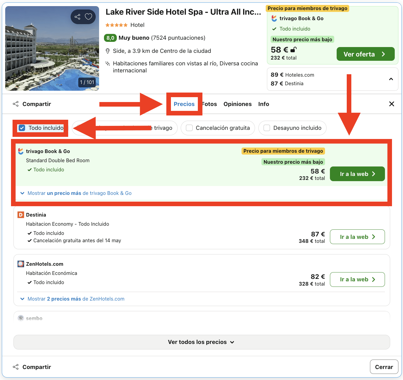 Riviera Turca: resort 5* All Inclusive por 29€