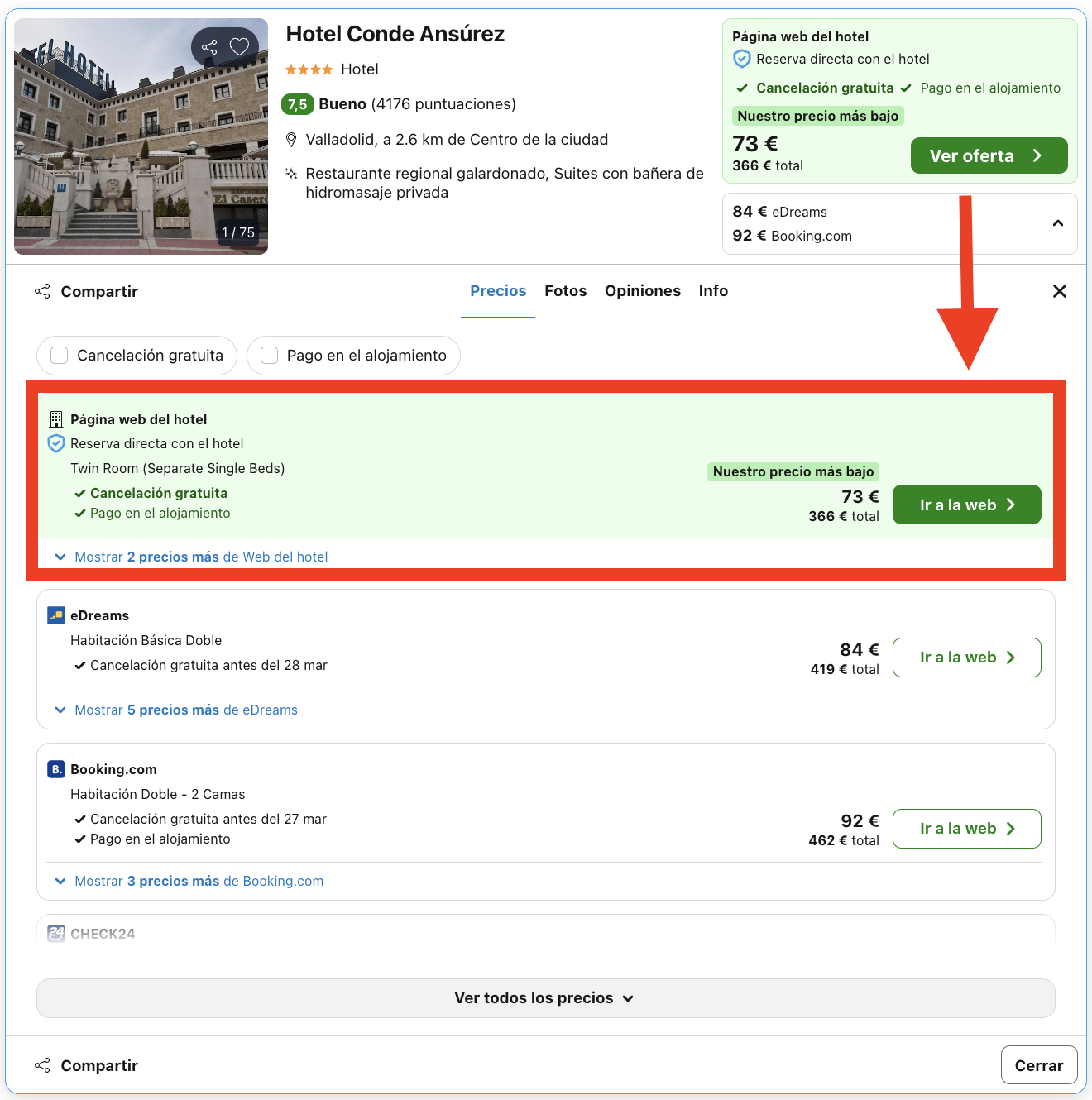 Semana Santa en Valladolid: hotel 4* por 36€