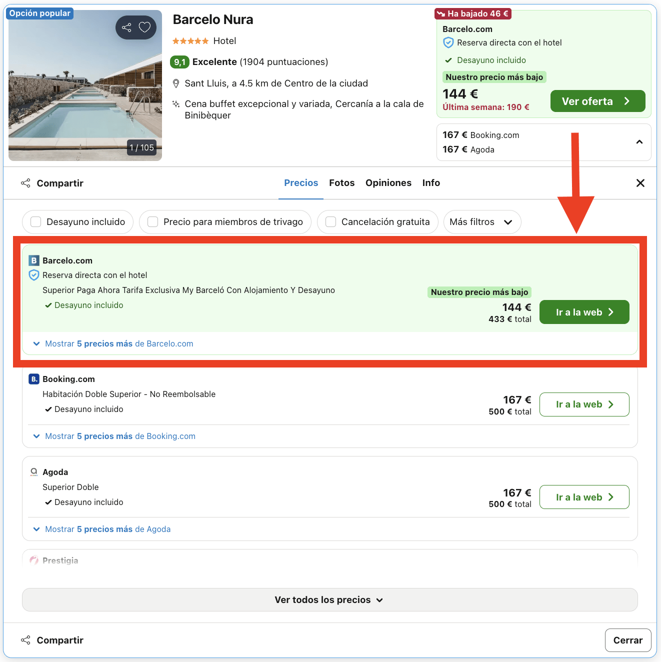 Puente de mayo en un espectacular resort Barceló 5* con desayuno por 77€