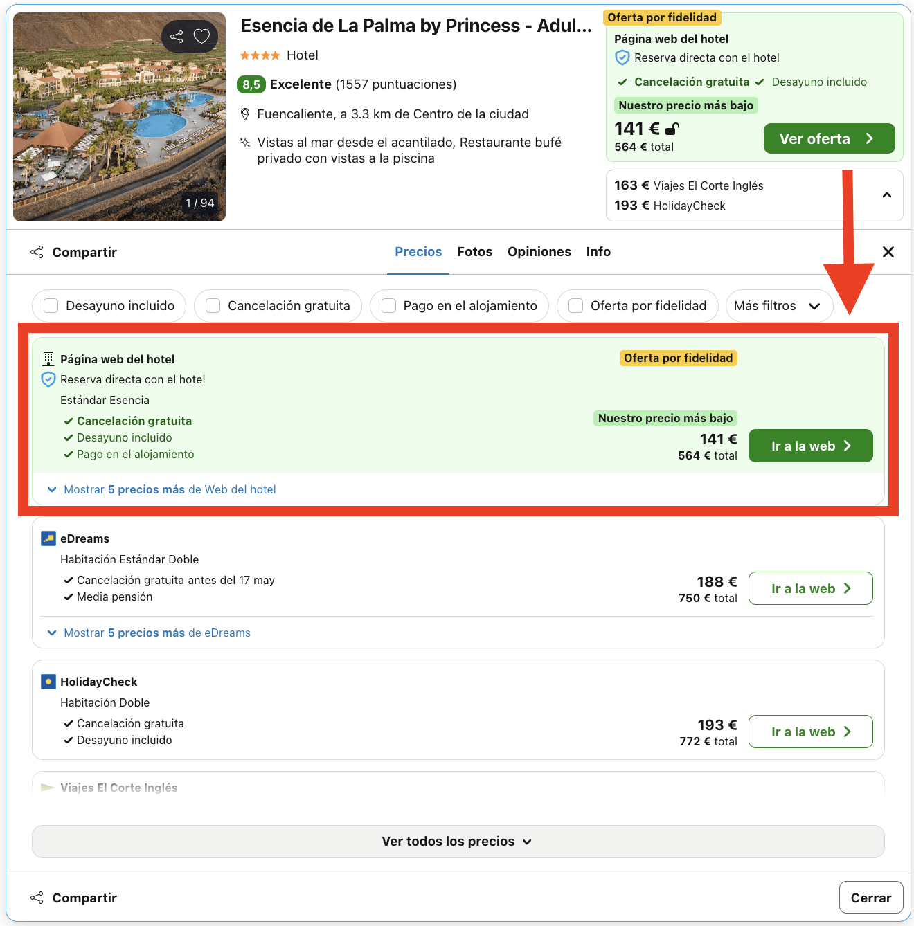 Resort 4* con desayuno incluido ideal para desconectar por 70€