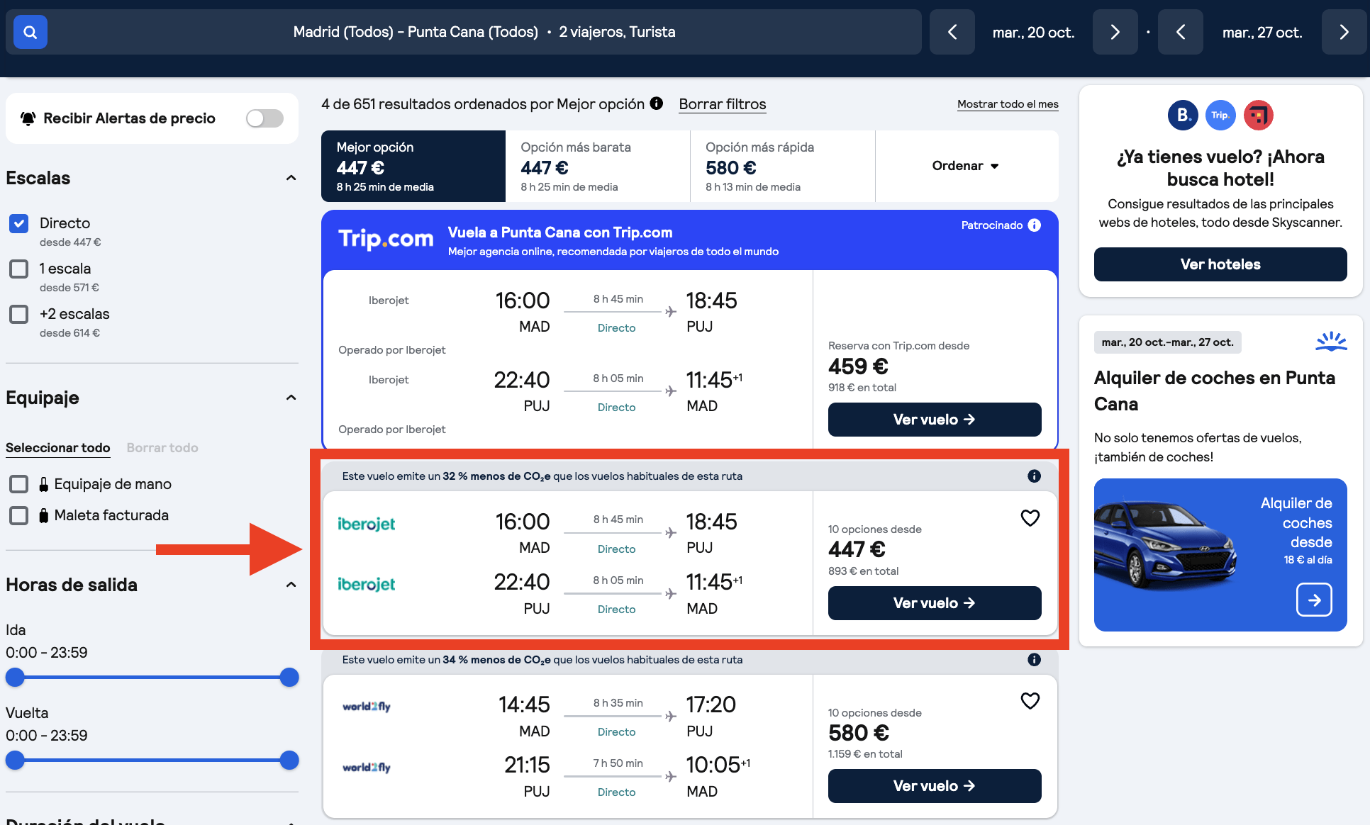 Vuelos directos a Punta Cana + 7 noches en resort 5* con todo incluido por 840€