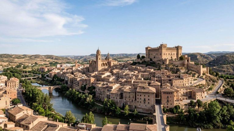 Parador situado en uno de los conjuntos monumentales más complejos de Aragón por 56€