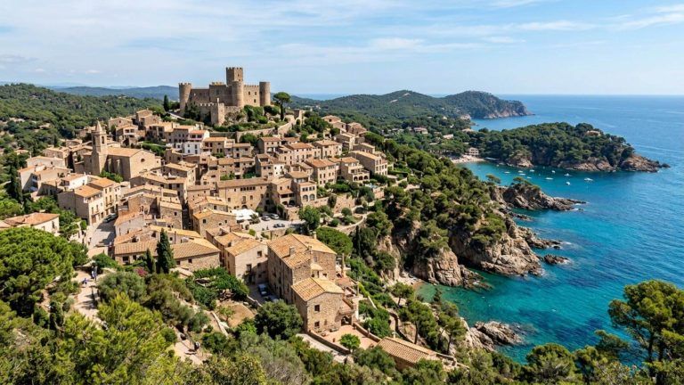 Parador sobre un acantilado en la Costa Brava por 56€