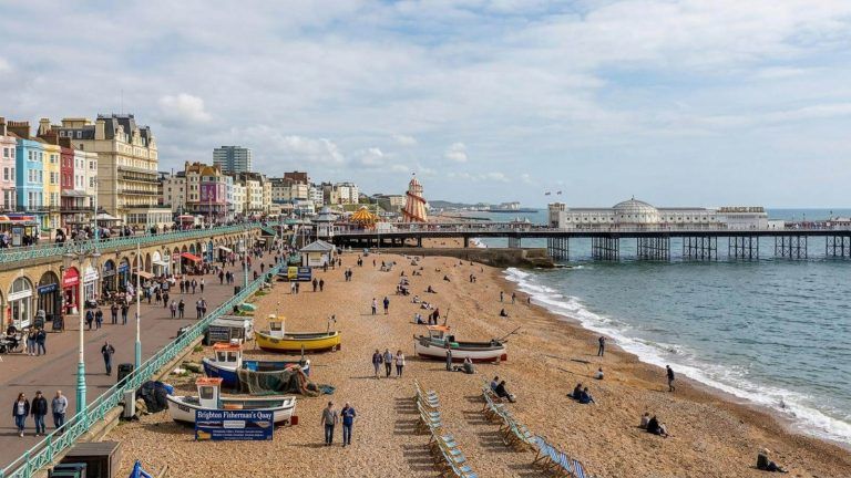 Puente de mayo en Brighton (Inglaterra): acogedor hotel por 64€