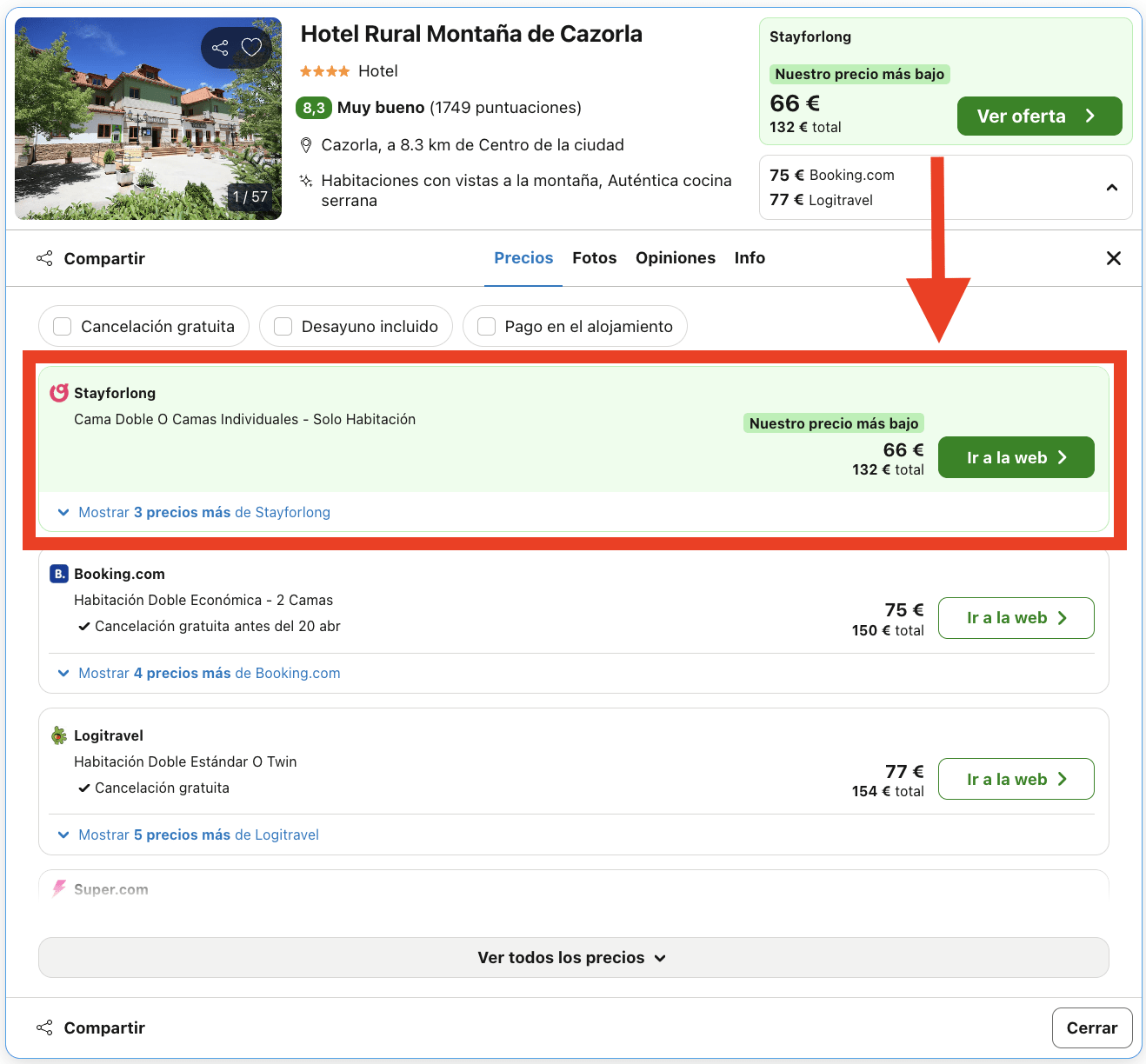 Fin de semana rural en Cazorla: hotel 4* por 33€
