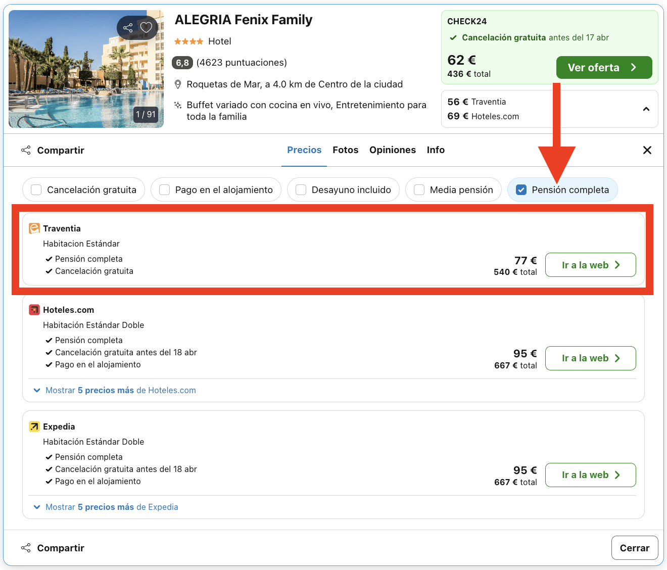 Roquetas de Mar: resort 4* ideal para familias en régimen de pensión completa por 38€