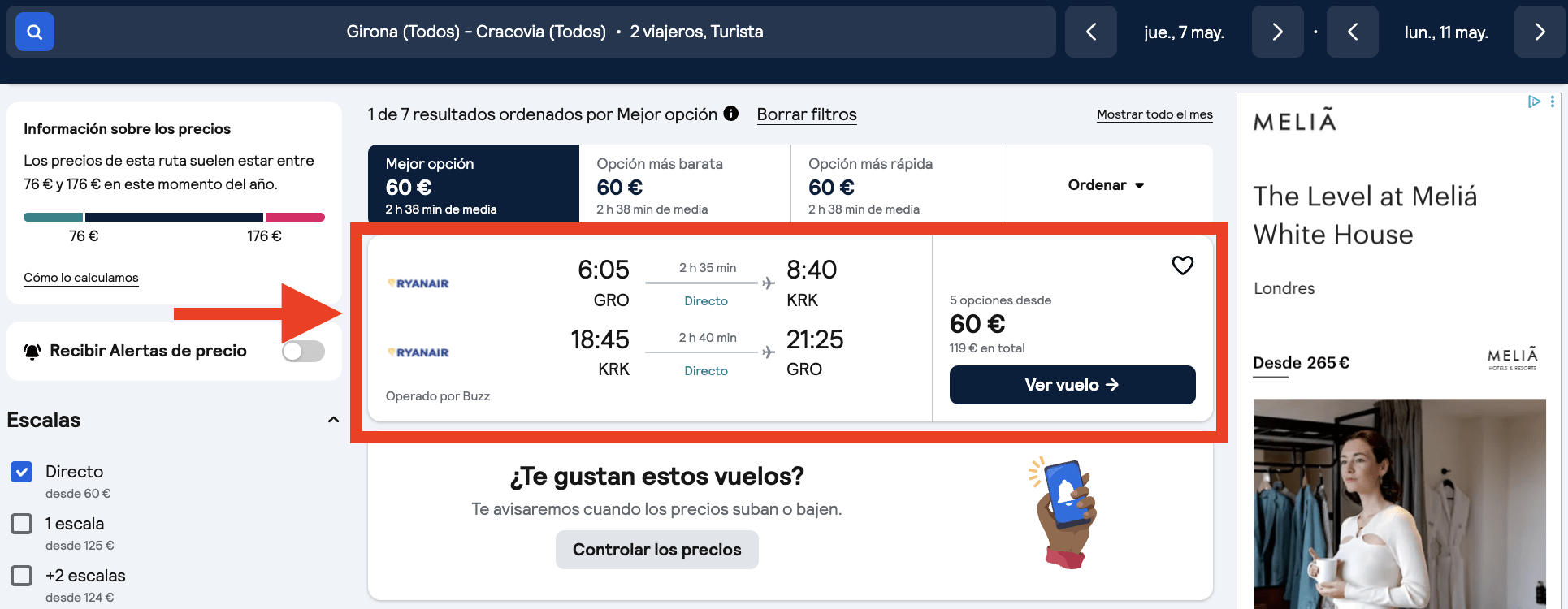 Vuelos a Cracovia + 4 noches en un hotel 4* por 194€