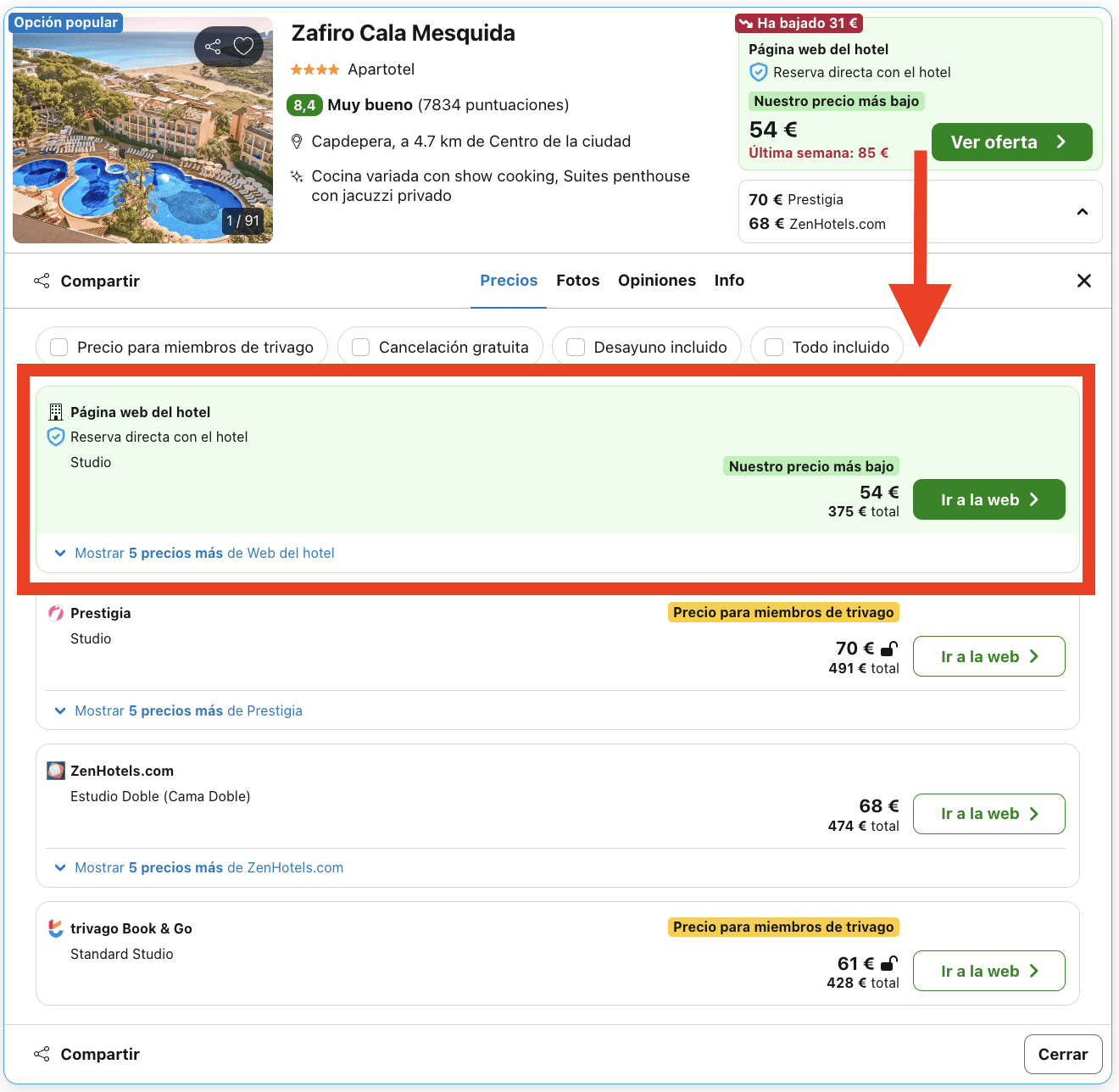 7 noches en un magnífico resort 4* a 400 metros de la playa por 187€