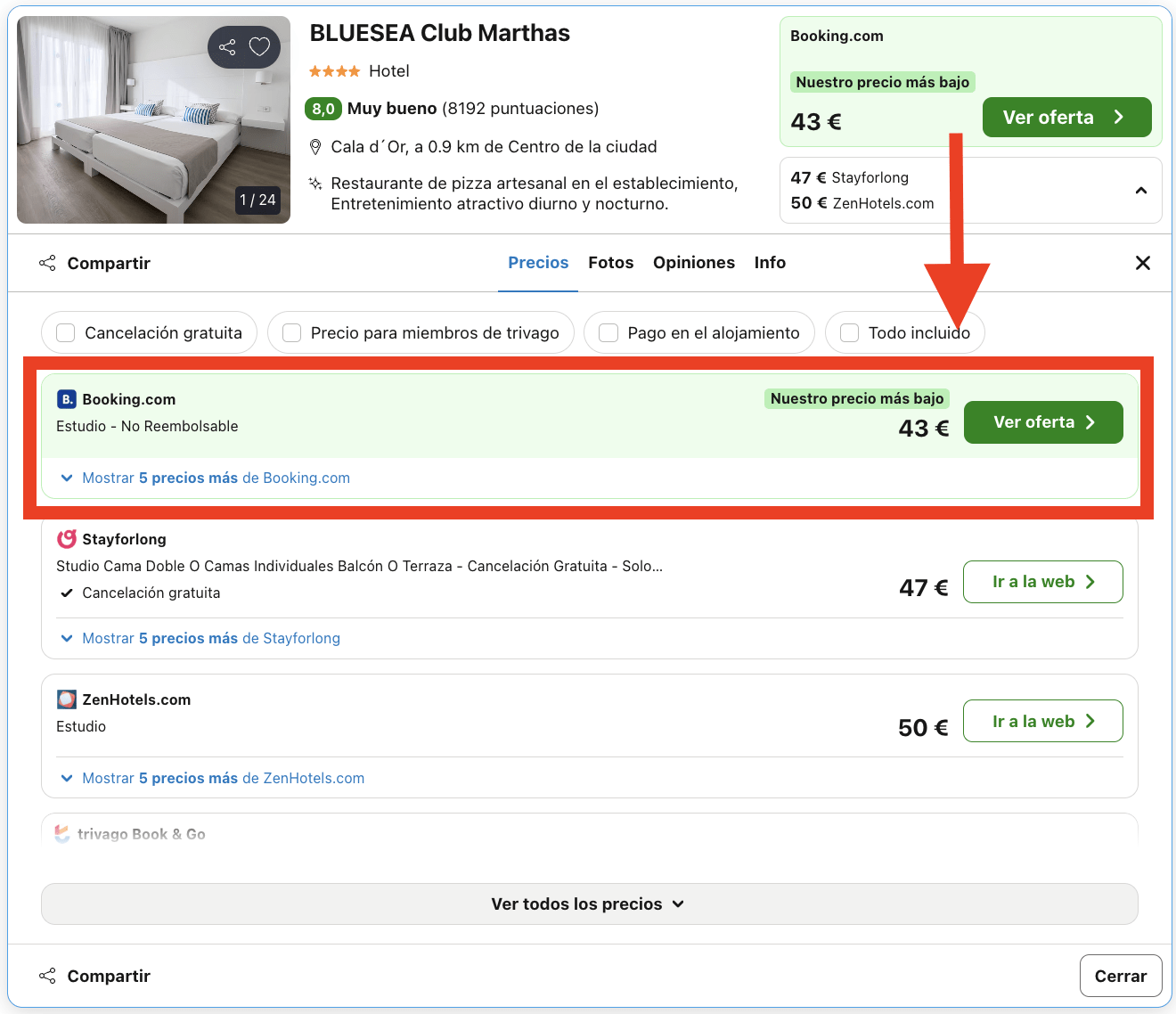 Última hora: aparthotel 4* en Mallorca por 21€