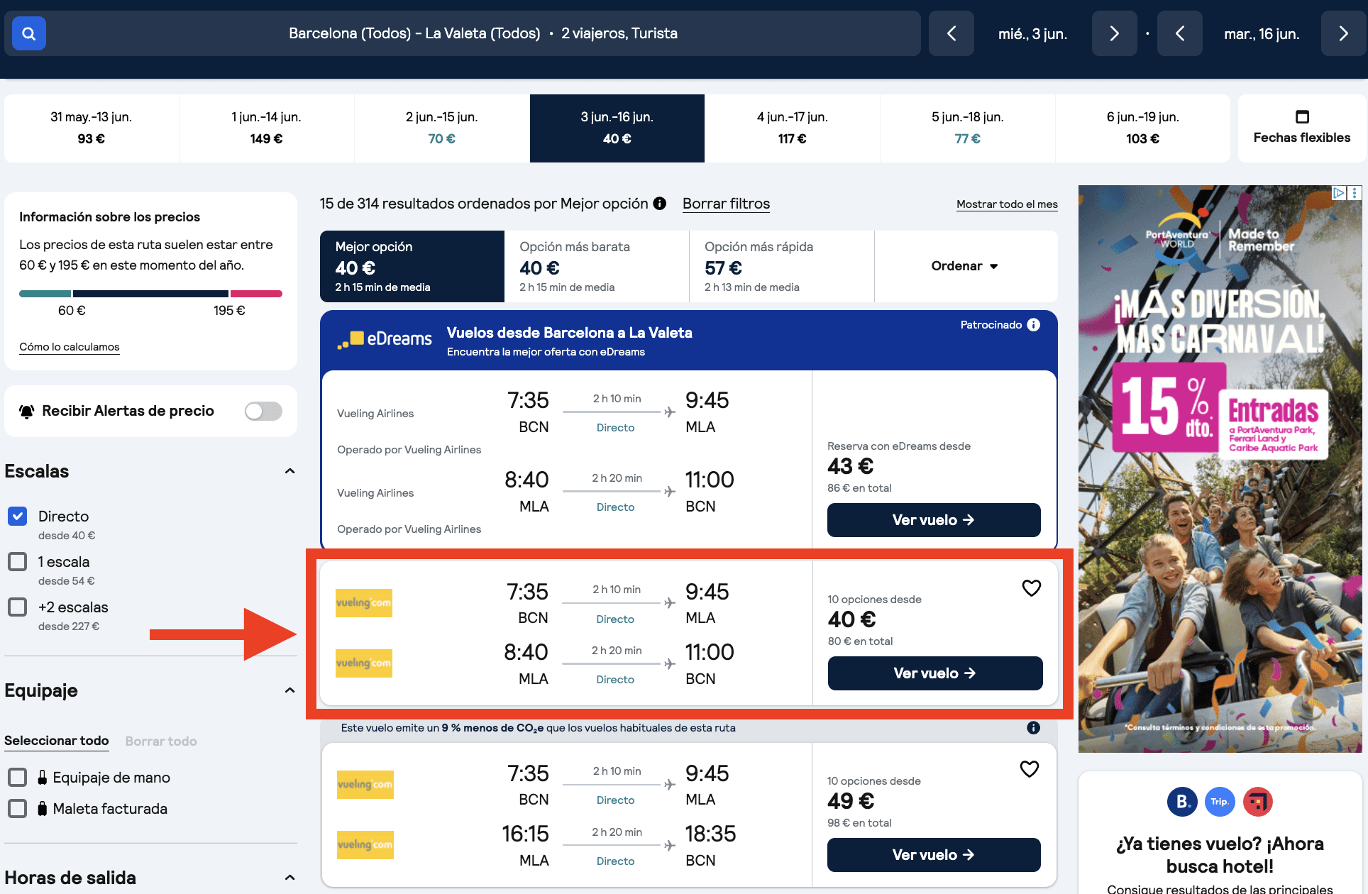 Junio en Malta: vuelos con Vueling por 40€ ida y vuelta