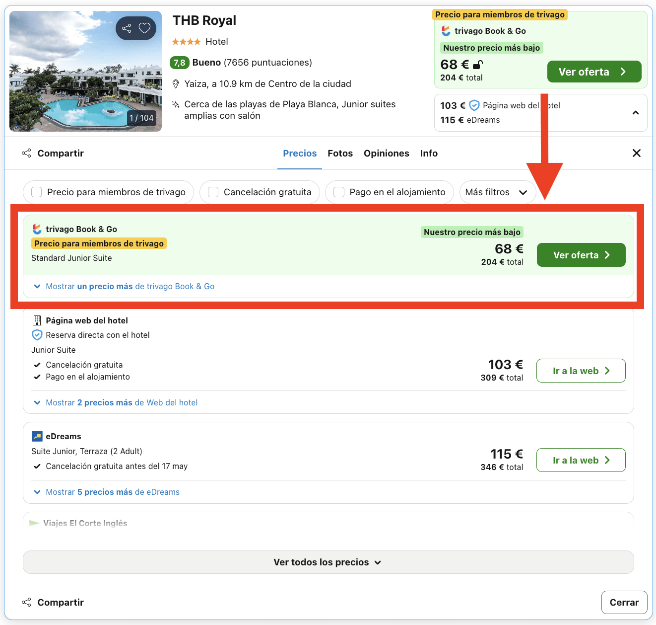 Lanzarote: vuelos + 3 noches en una Junior Suite de hotel 4* por 138€