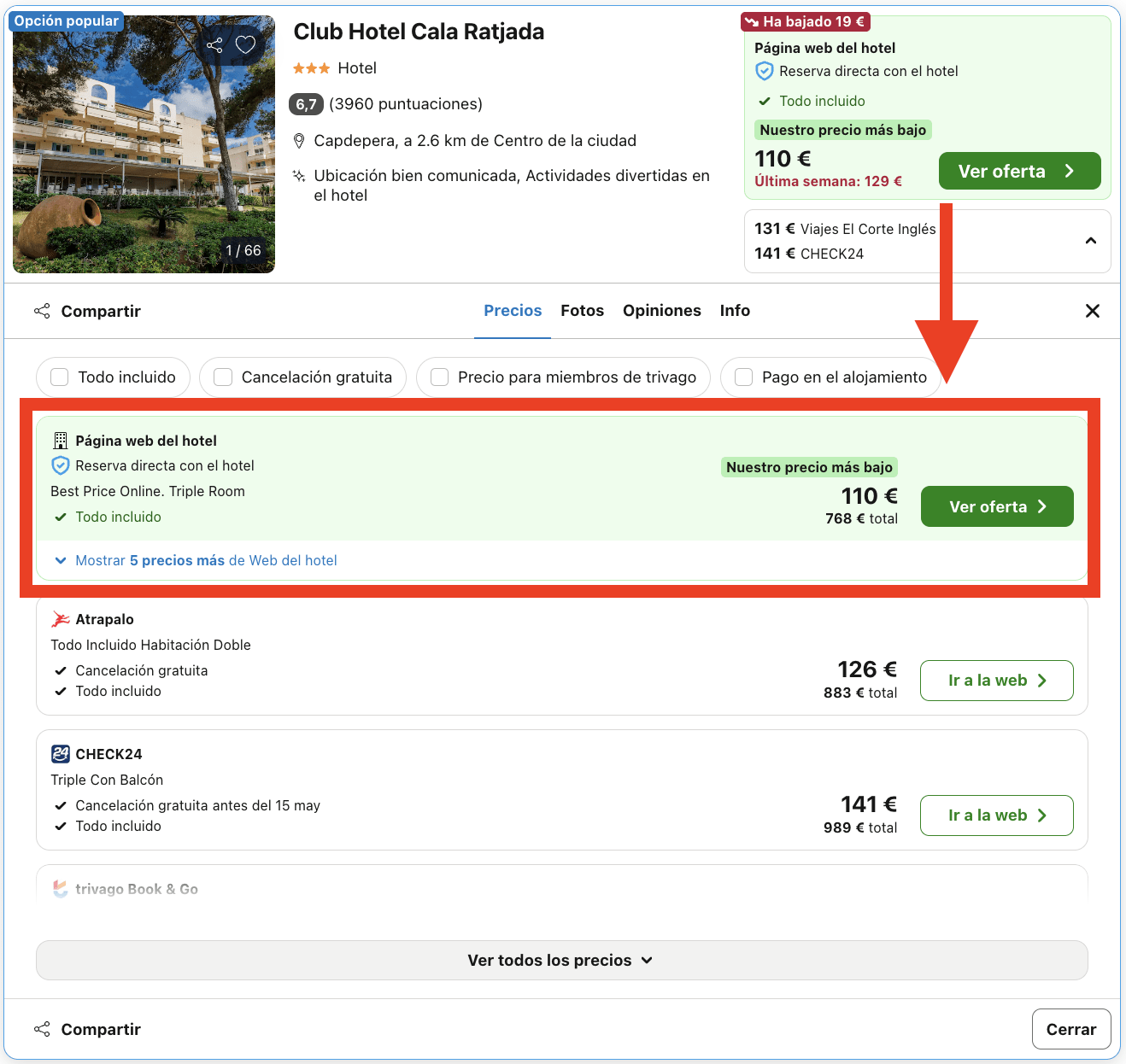 Todo incluido en Mallorca por 55€
