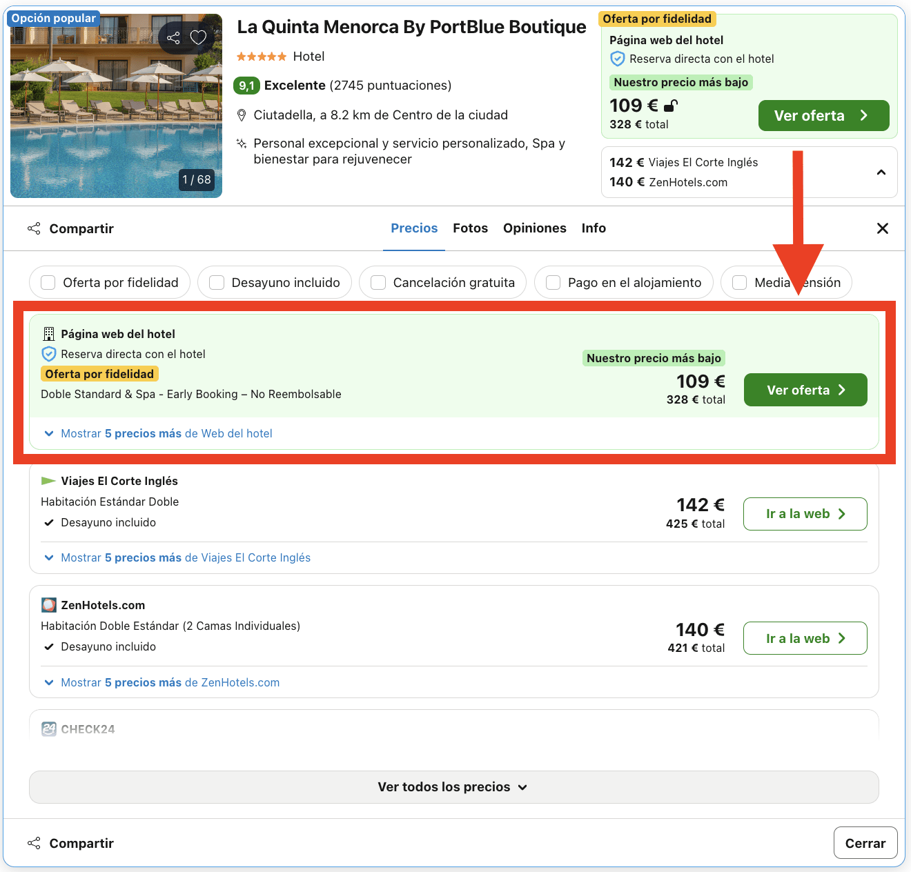 Puente de mayo en Menorca: impresionante hotel boutique 5* por 54€