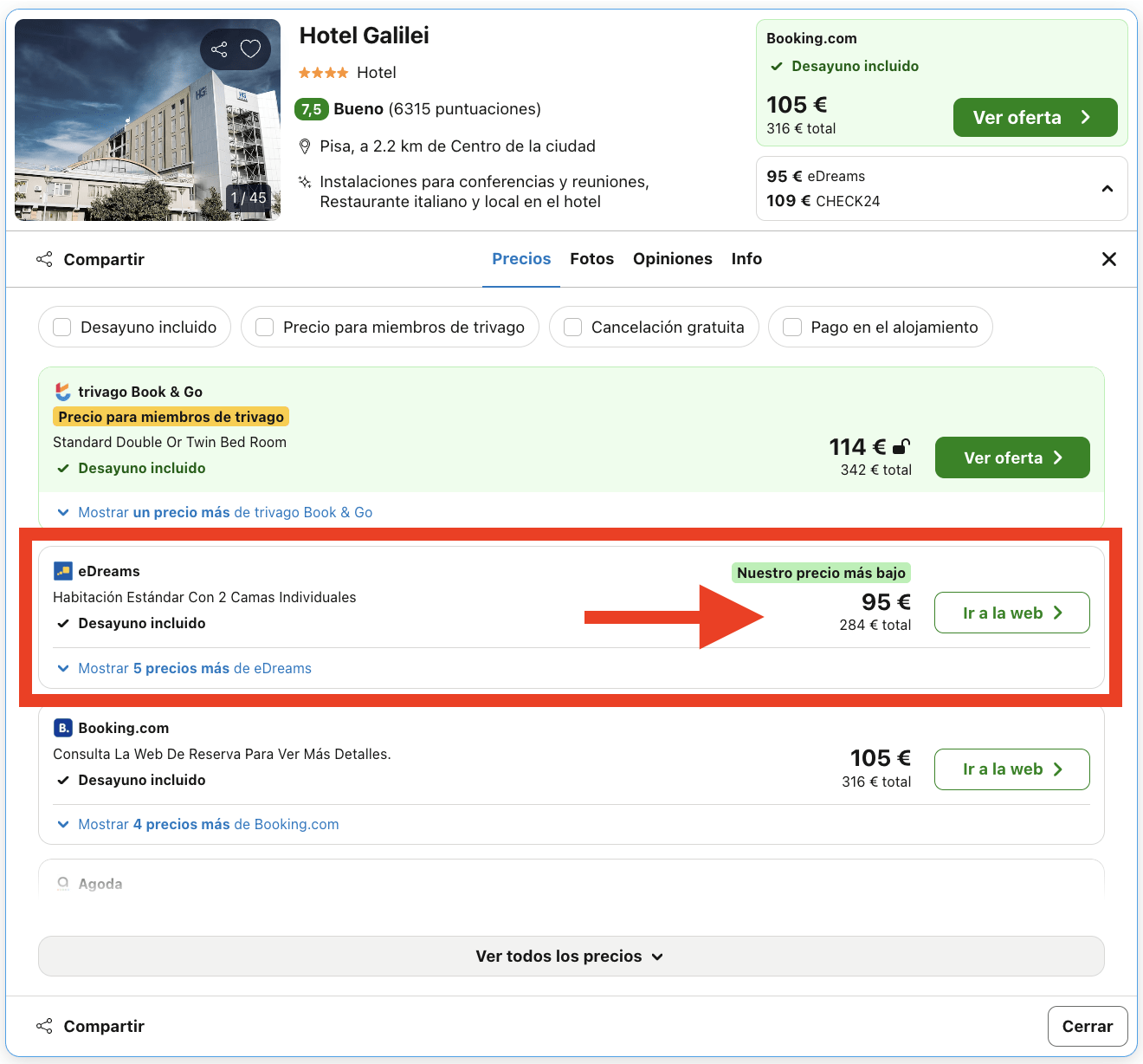 Puente de mayo en la Toscana: hotel 4* por 47€