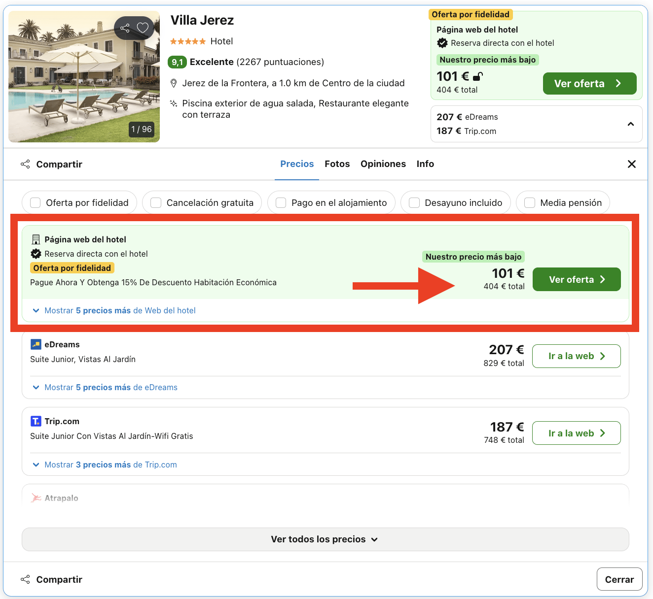 Elegante mansión mediterránea convertida en hotel 5* por 50€