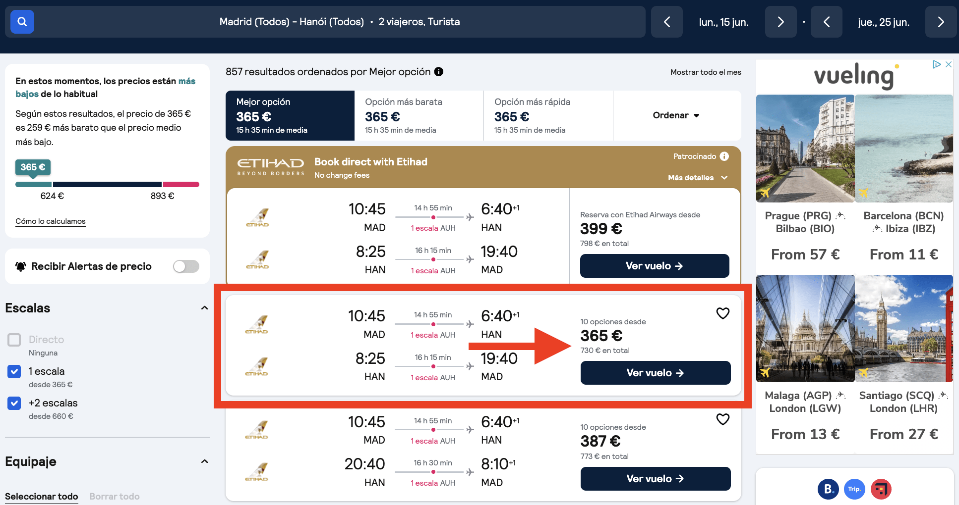 Vuelos a Vietnam por 499€ ida y vuelta