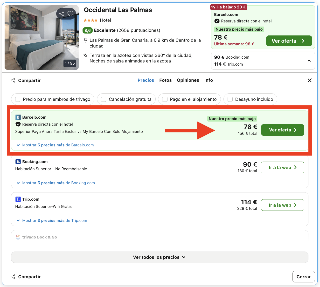Finde en Las Palmas: exclusivo hotel 4* by Barceló por 39€