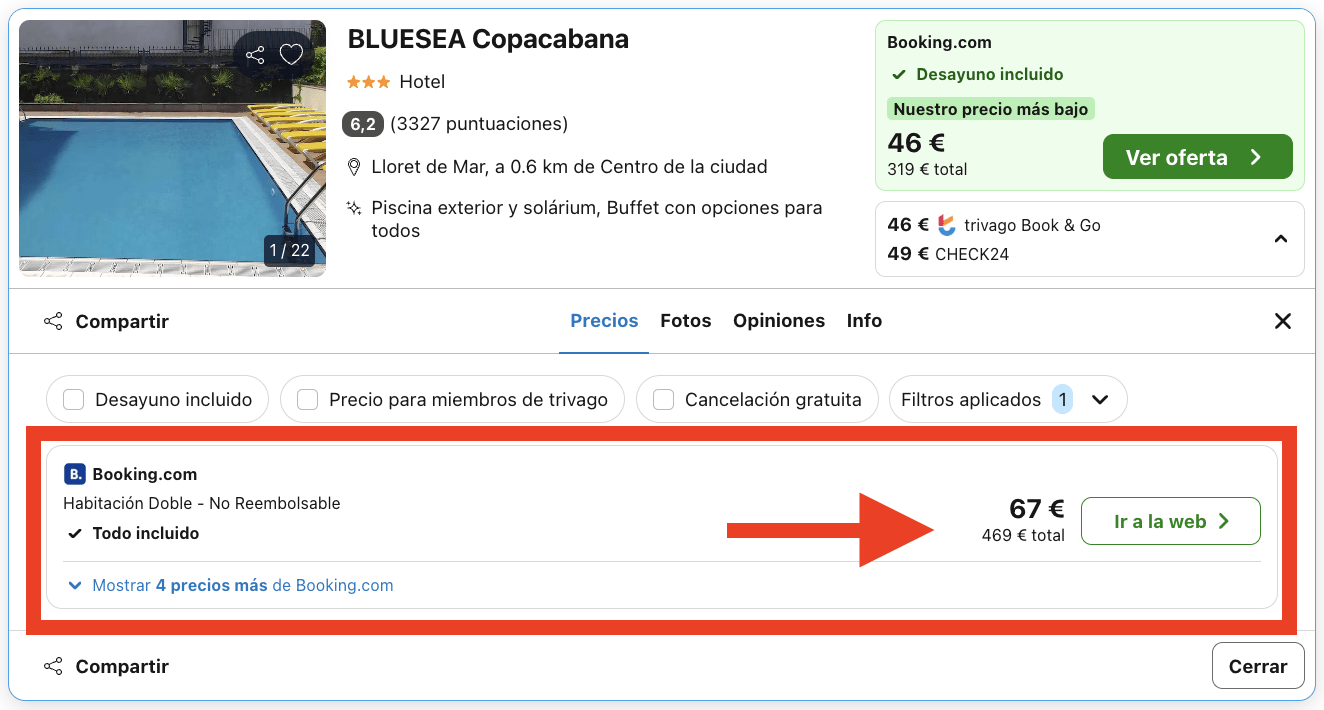 Todo incluido en la Costa Brava: hotel por 33€