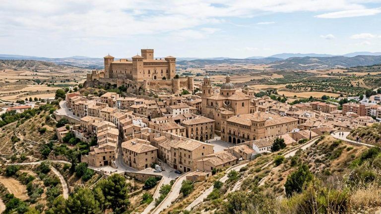 Parador ubicado en un imponente castillo-convento de los siglos XII-XIII por 43€