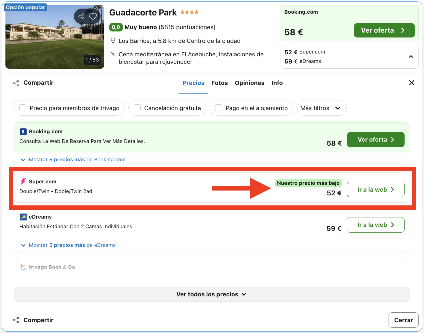 Vacaciones de última hora en el Campo de Gibraltar: hotel 4* por 26€