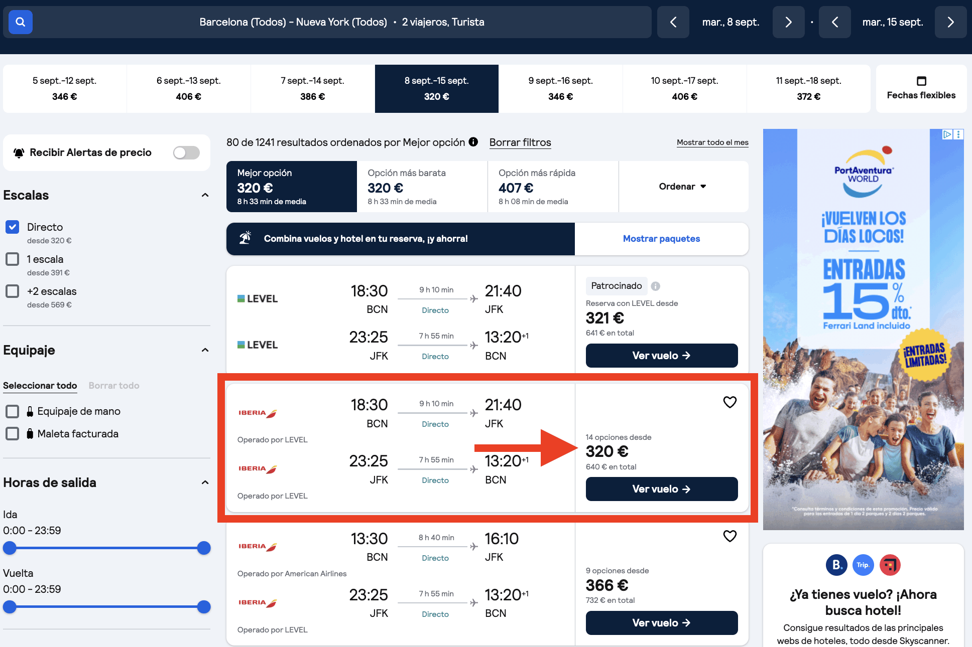 Verano en Nueva York: vuelos directos por 320€ ida y vuelta