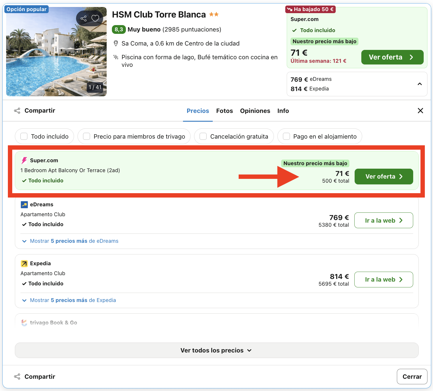 Todo incluido en Mallorca: hotel por 35€