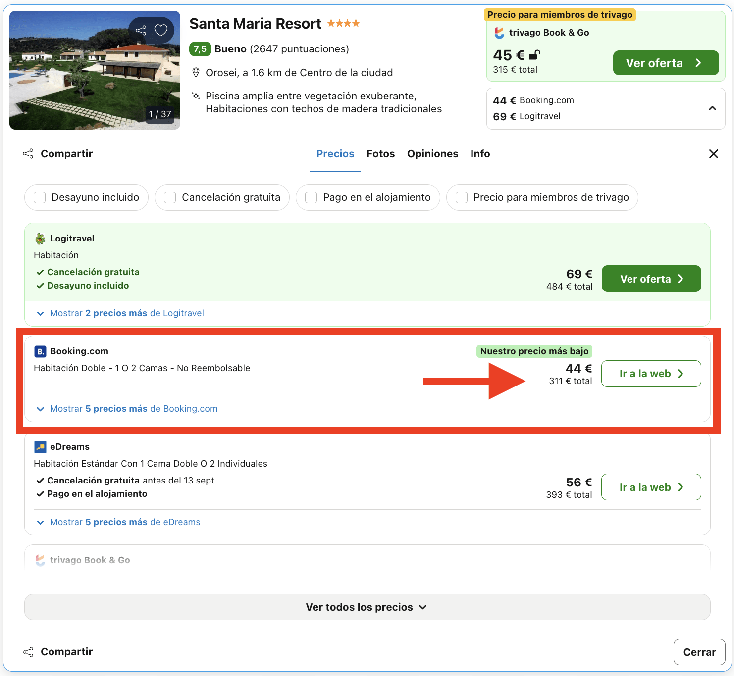 Verano en Cerdeña: resort 4* por 22€