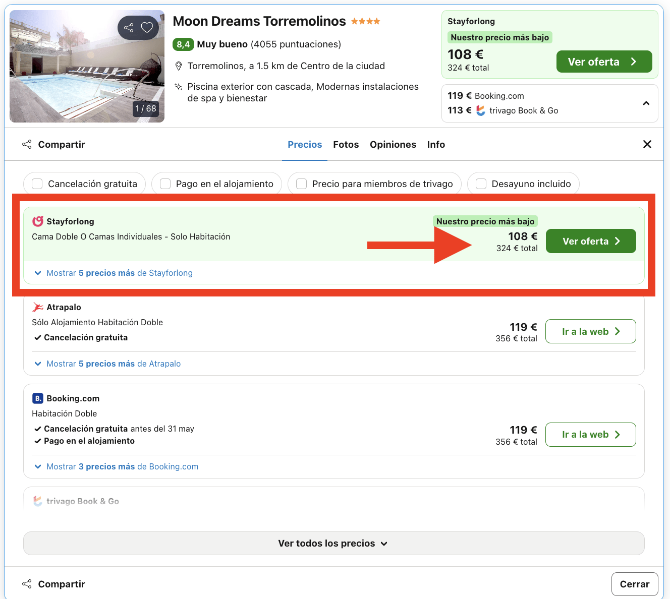 Torremolinos: hotel 4* Adults Recommended por 54€