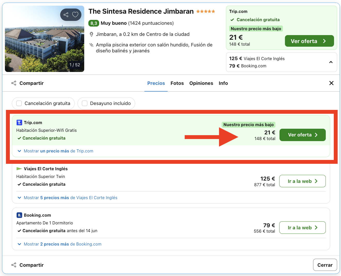 Vacaciones de lujo en Bali: resort 5* por 10€