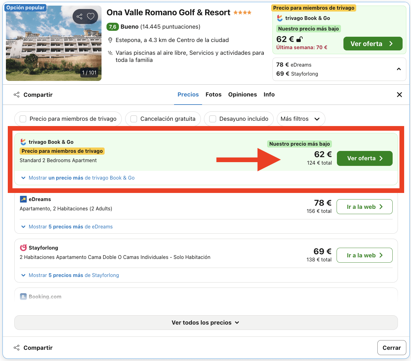 Fin de semana en la Costa del Sol: Golf & Resort 4* por 31€