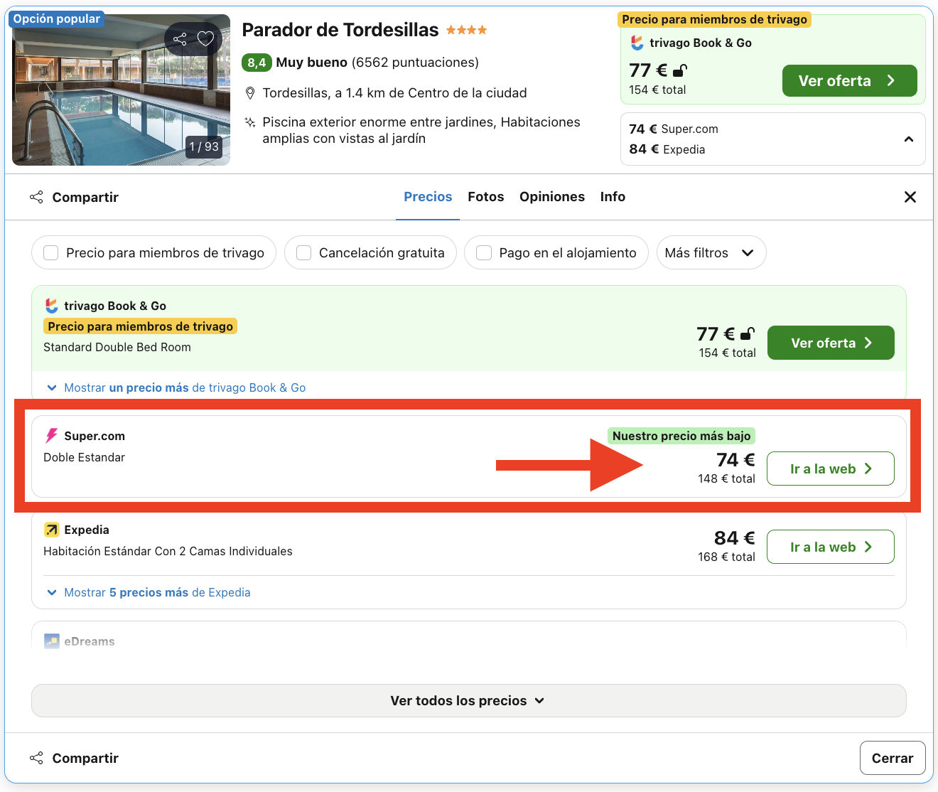 Parador en una casa solariega ideal para una escapada romántica por 37€