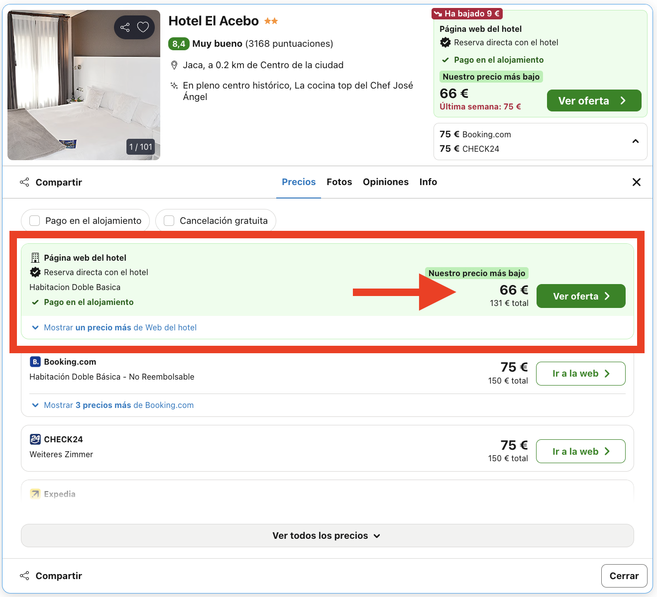 Fin de semana en un acogedor hotel de Jaca por 33€