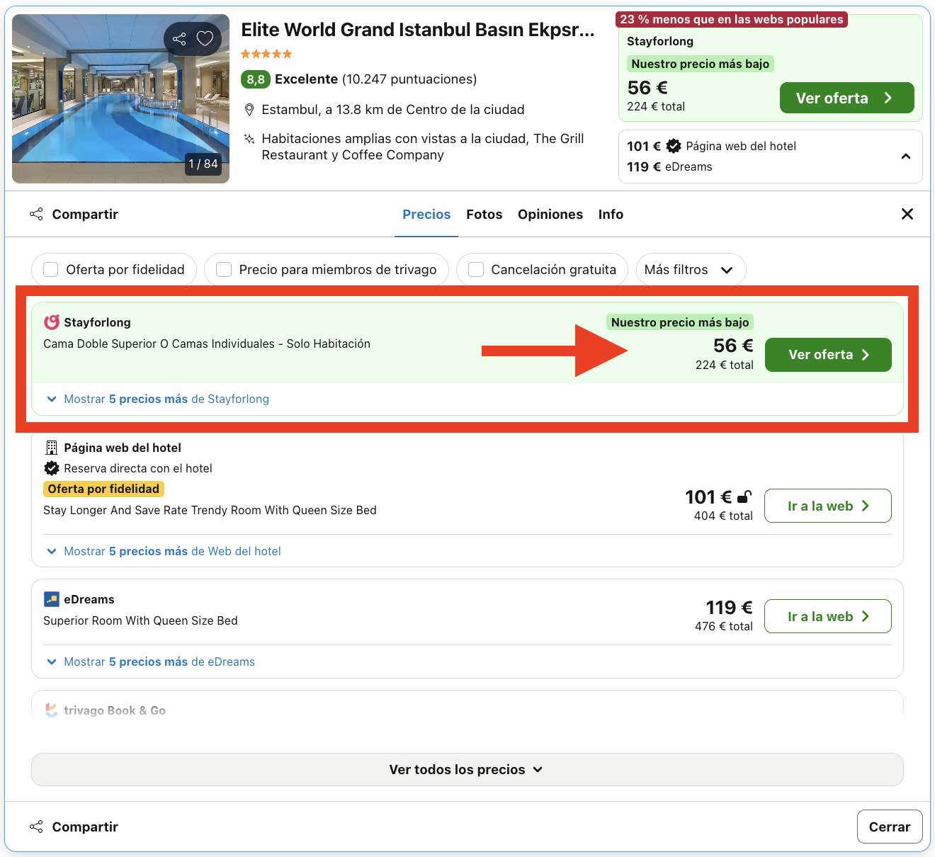 Escapada de lujo a Estambul: hotel 5* por 28€