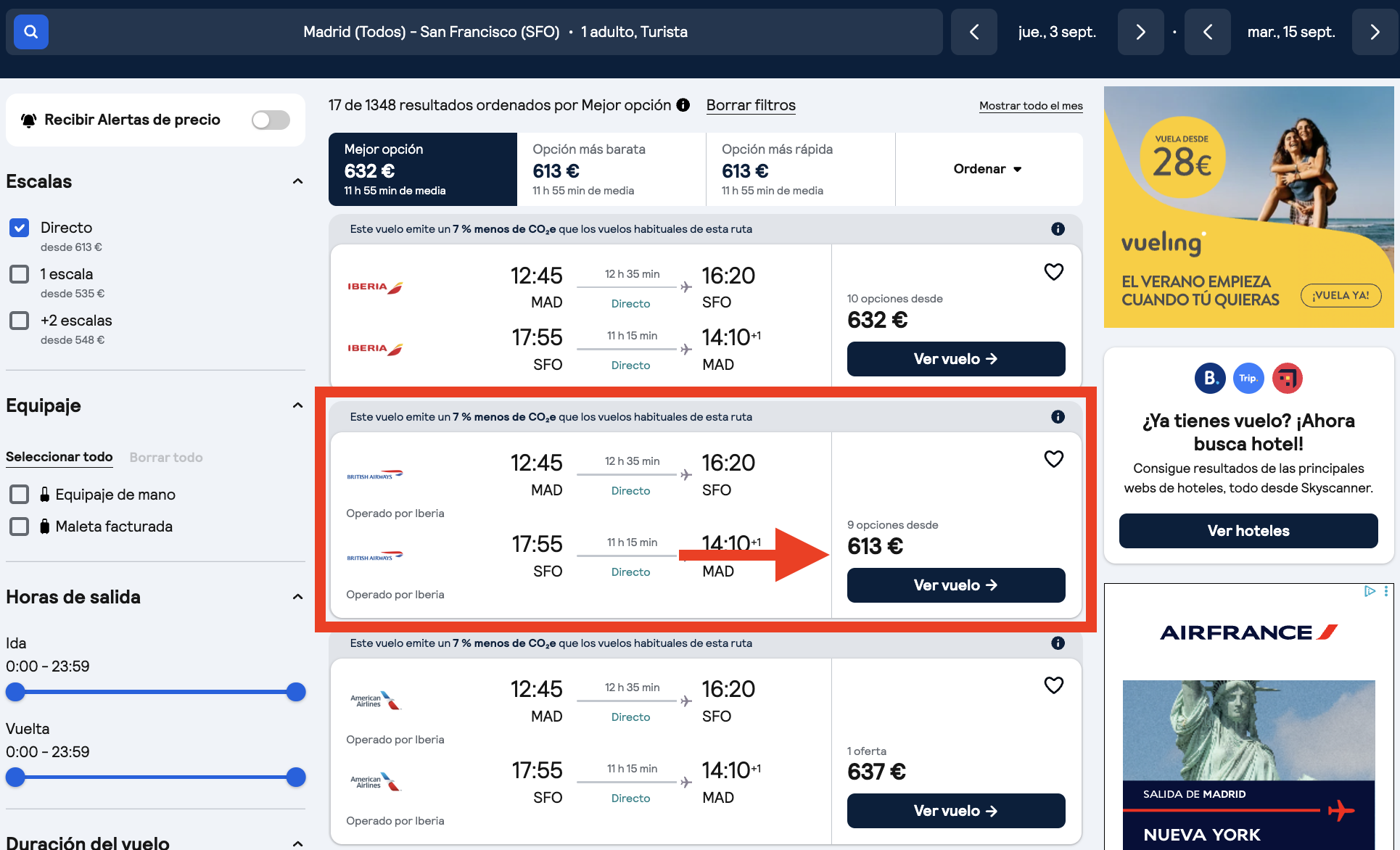 Verano en California: vuelos directos a San Francisco por 613€ ida y vuelta