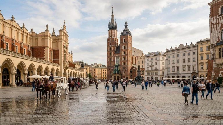 Vuelos a Cracovia + 3 noches en hotel 4* por 211€