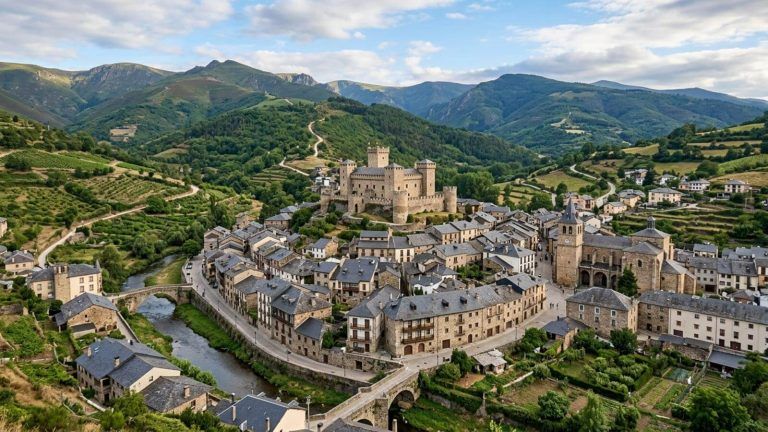 Parador emplazado en un castillo del siglo XV en la comarca de El Bierzo por 34€