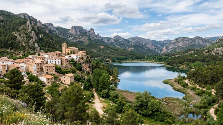 Parador con techos abuhardillados y vigas de madera del siglo XIV desde 46€ p.p./noche