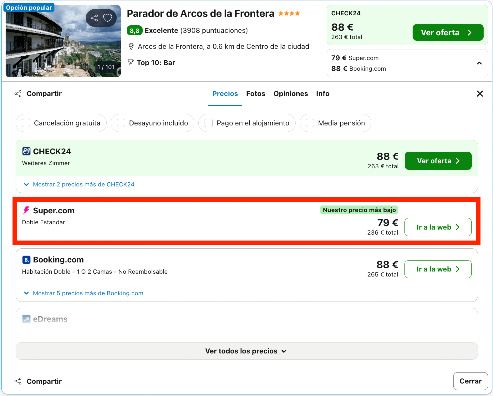 Exclusivo Parador ubicado en la antigua Casa del Corregidor desde 39€ p.p./noche
