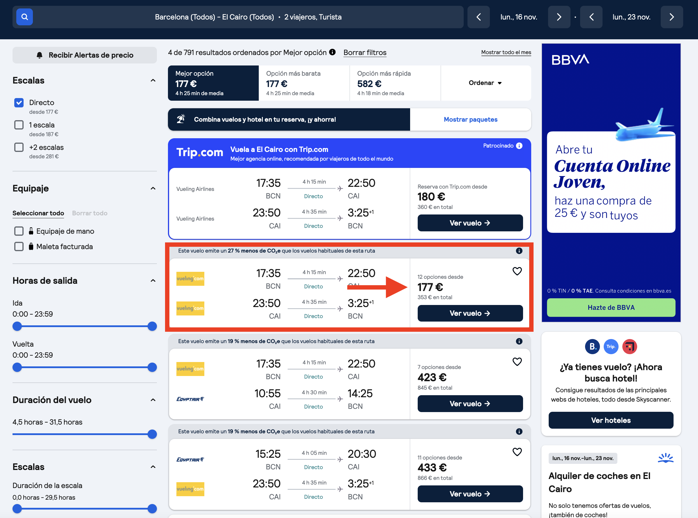 Vuelos directos a El Cairo + 7 noches en un hotel 4* con vistas a las famosas pirámides desde 213€ p.p