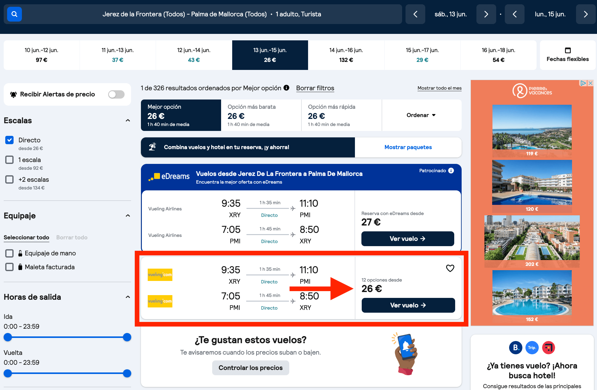 Mallorca: vuelos + 2 noches en hotel con TODO INCLUIDO por 169€