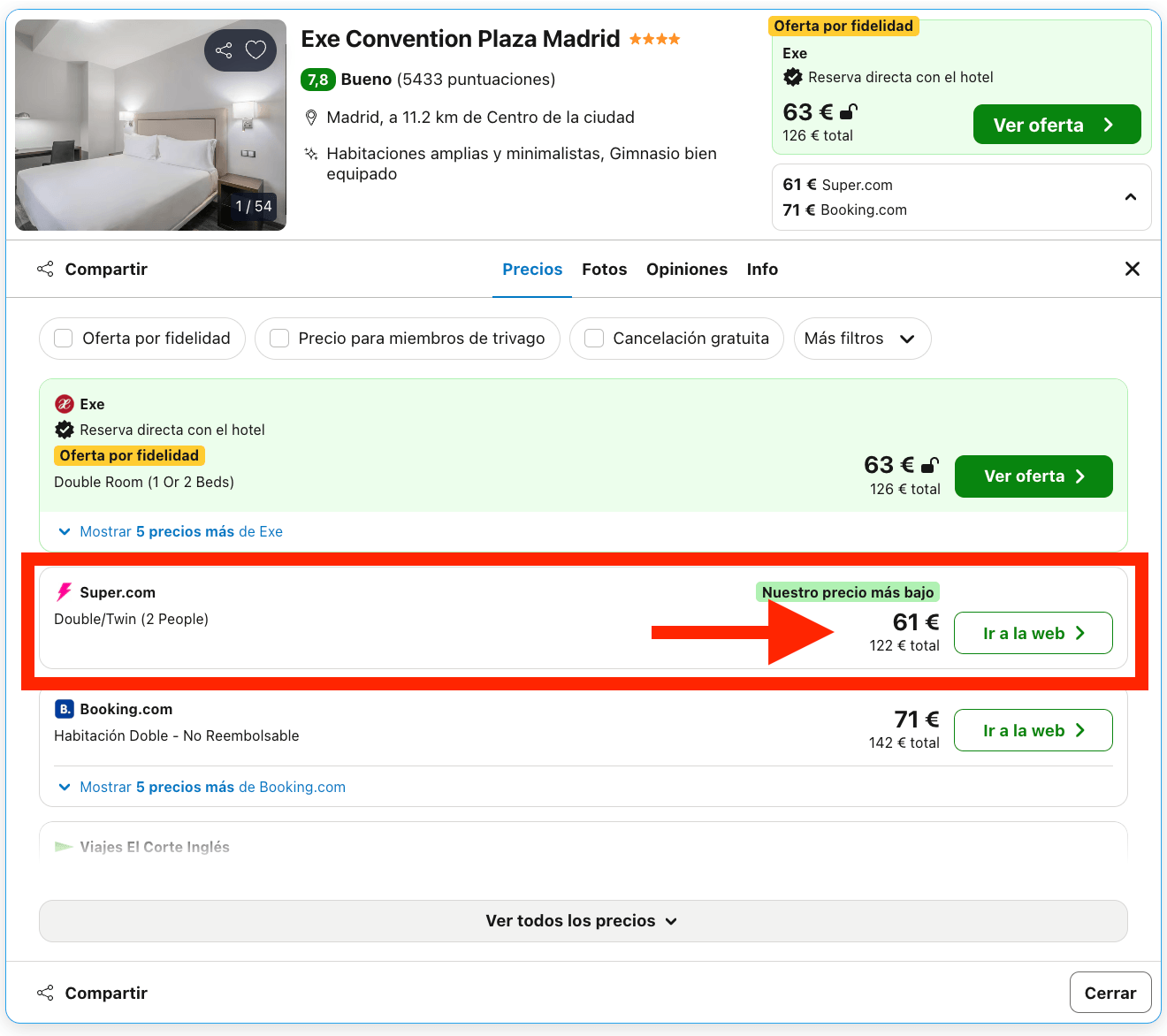 Fin de semana en Madrid: hotel 4* por 30€