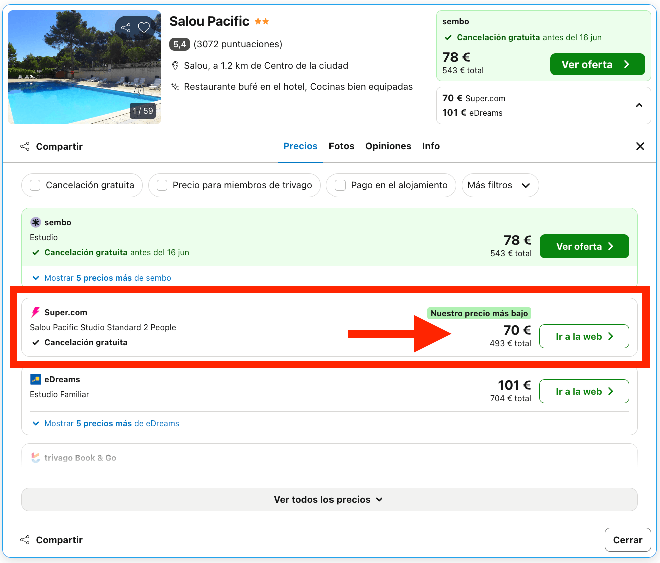 Verano en Salou: 7 noches en un aparthotel con piscina desde 246€ p.p.