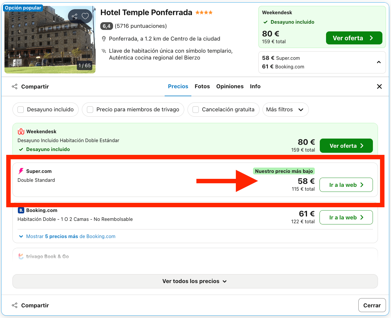 Fin de semana en un hotel medieval desde 29€ p.p./noche