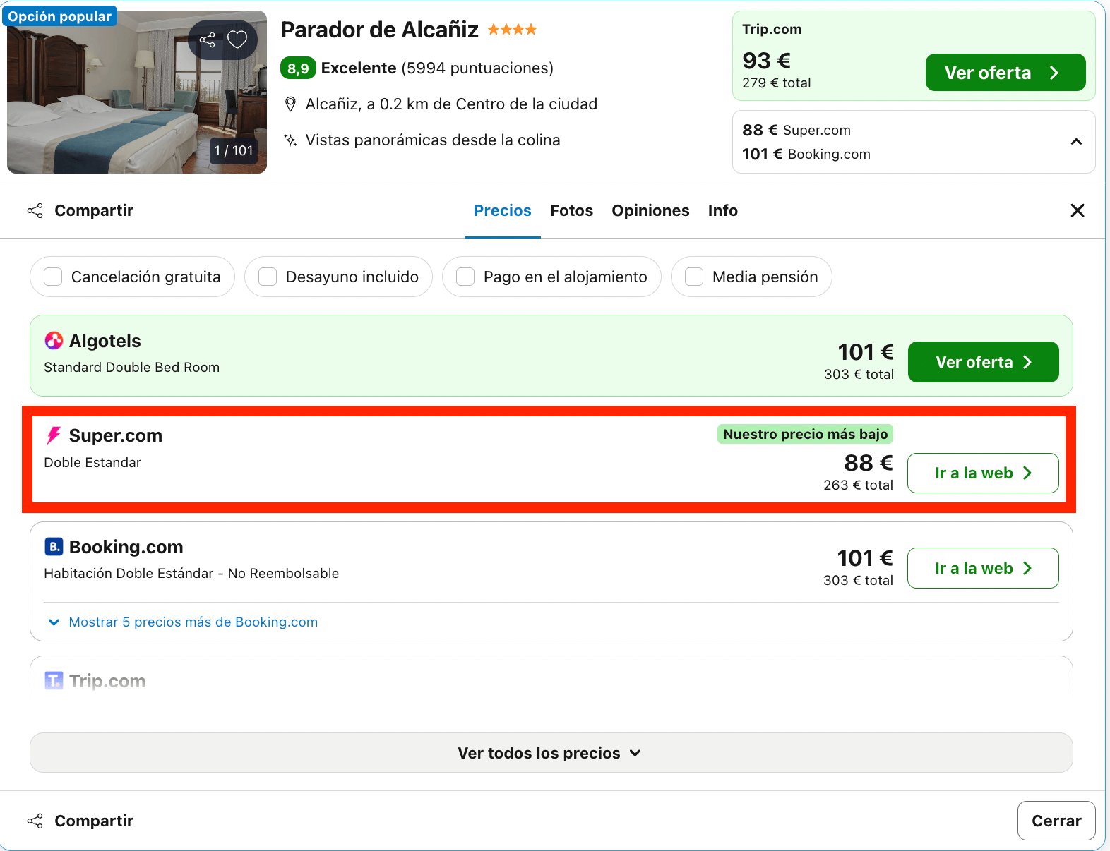 Parador ubicado en un castillo-convento del siglo XII donde soñarás despierto a partir de 44€
