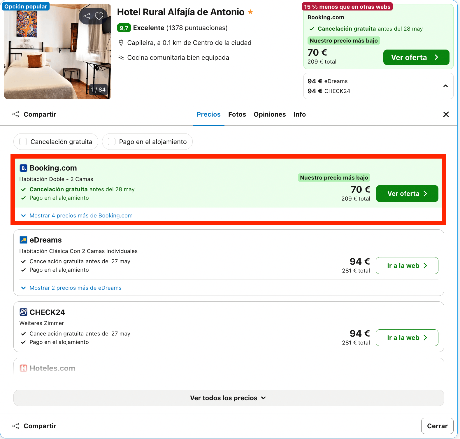 Encantador hotel rural en la Alpujarra Granadina ideal para una escapada romántica desde 35€ p.p./noche