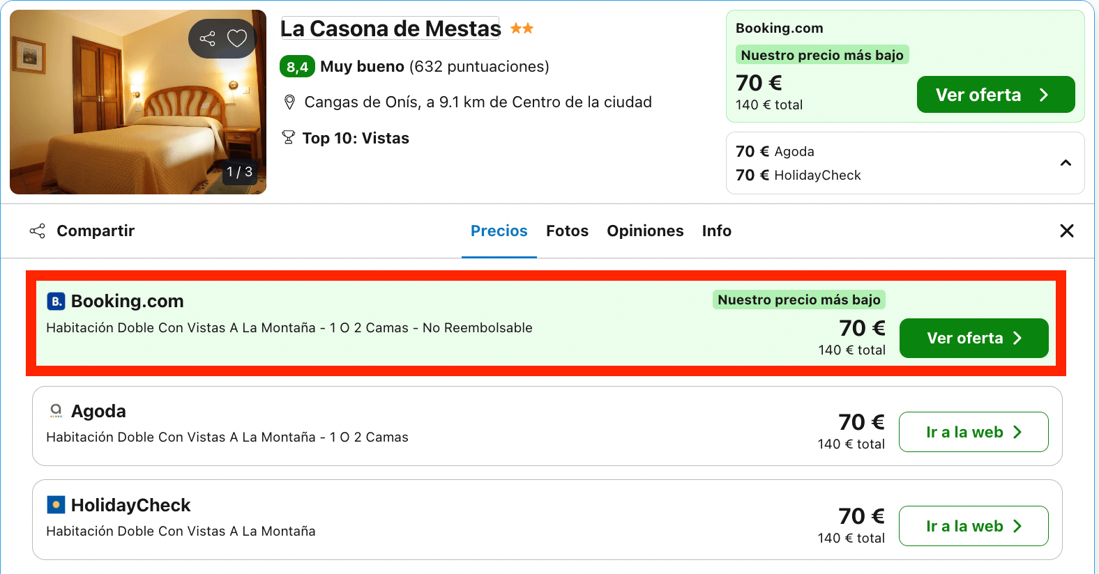 Fin de semana en Cangas de Onís: encantador hotel con piscina termal desde 35€ p.p./noche