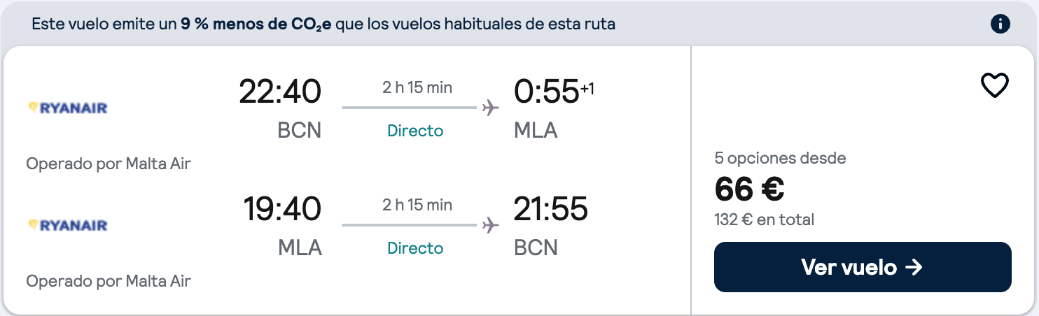 Malta: vuelos + 4 noches desde 440€