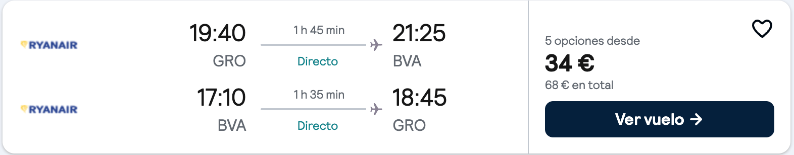 Vuelos a París + 5 noches por 163€